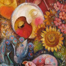 Схема вышивки «сад снов»