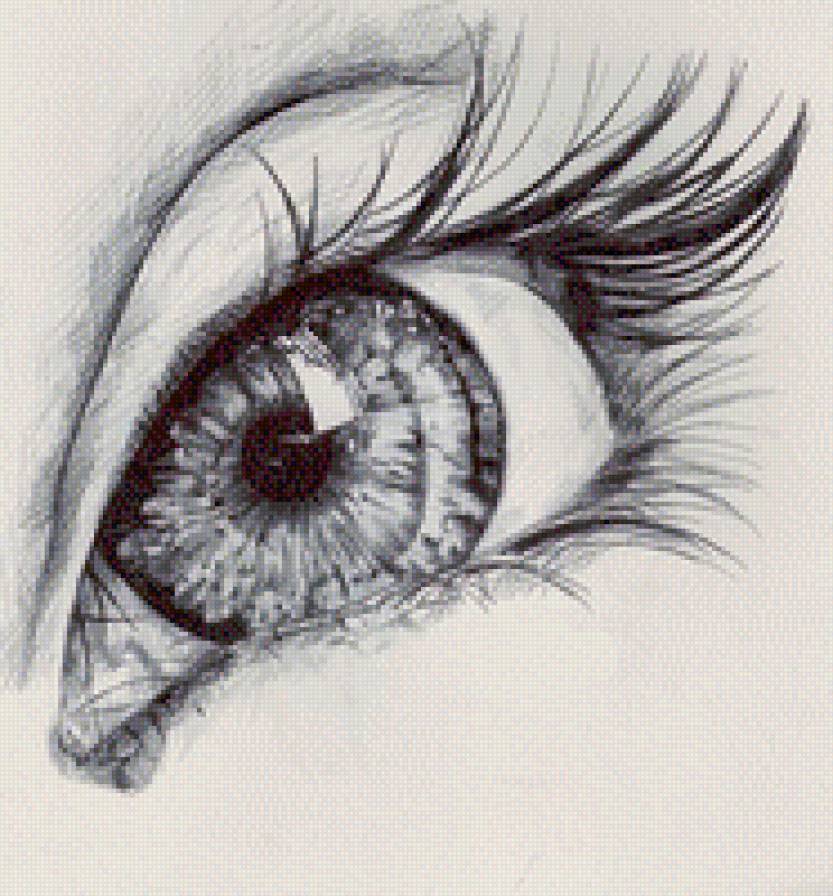 №1017931 - взгляд, глаз - предпросмотр