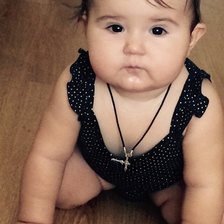 Схема вышивки «Моя малышка»