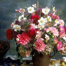 Схема вышивки «букет»