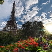 Схема вышивки «париж»