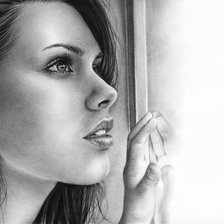 Схема вышивки «ожидание»