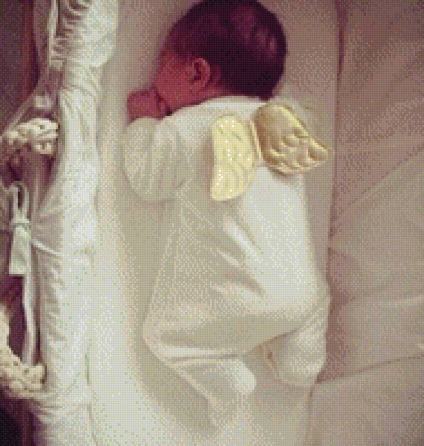 Ангелочек))) - дети, портрет, ангел - предпросмотр