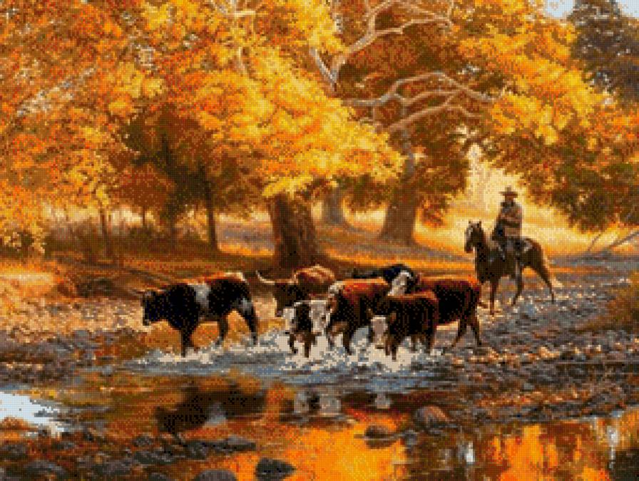 La manada atraves del rio - предпросмотр