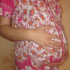 Схема вышивки «первая беременность»