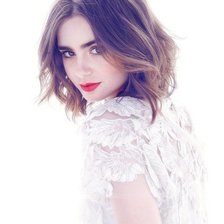 Схема вышивки «Лили Коллинз»