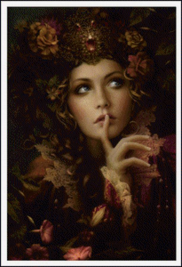 лесная нимфа - сюжет, девушка - предпросмотр