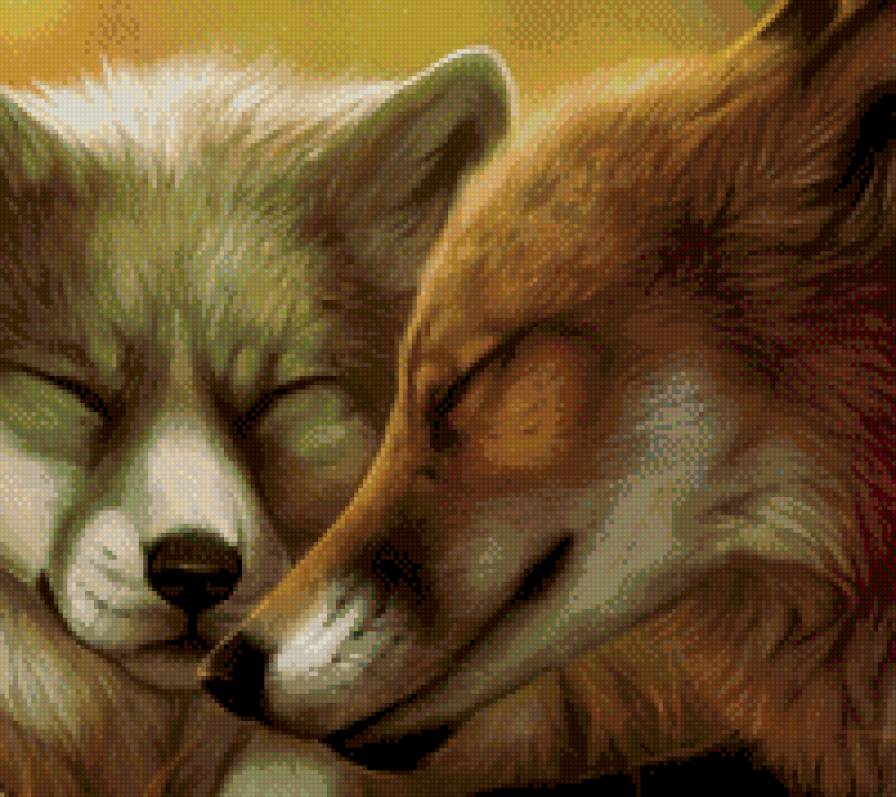 лисья пара - предпросмотр