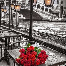 Схема вышивки «городской пейзаж»