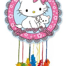 Схема вышивки «piñata kitty and friends»