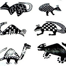 Схема вышивки «dibujos etnicos 4»