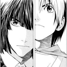 Схема вышивки «Хикару и Акира»