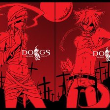 Схема вышивки «DOGS»