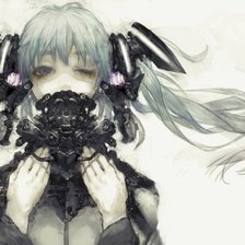 Схема вышивки «Мику»