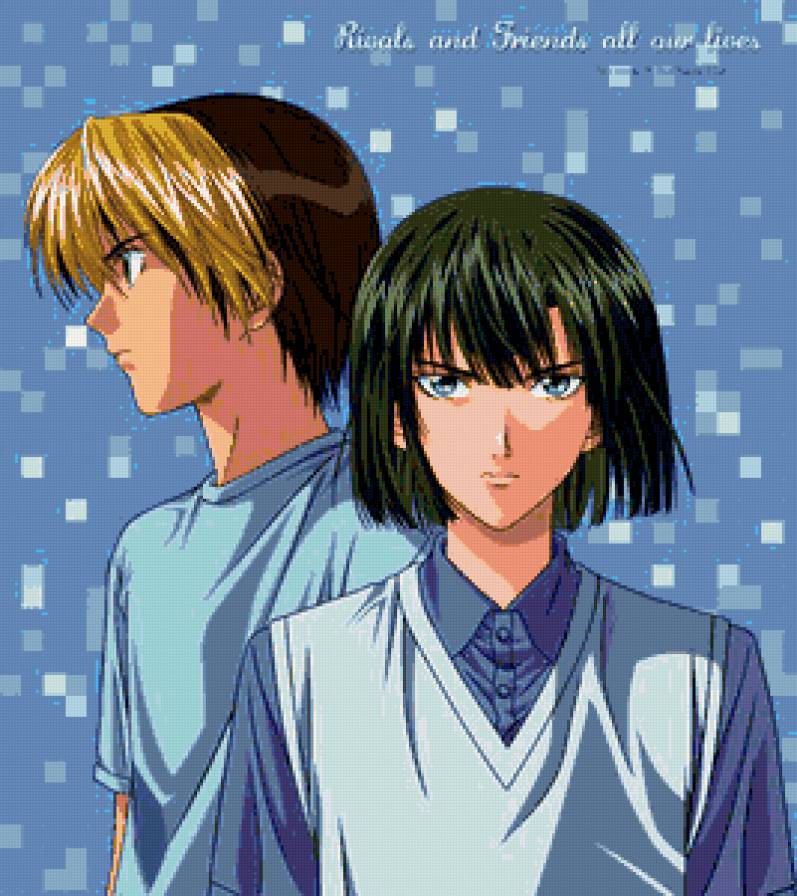 Акира и Хикару - hikaru no go (хикару и го), аниме - предпросмотр