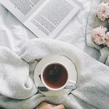 Схема вышивки «Полиптих. Кофе и книга. Часть 1»