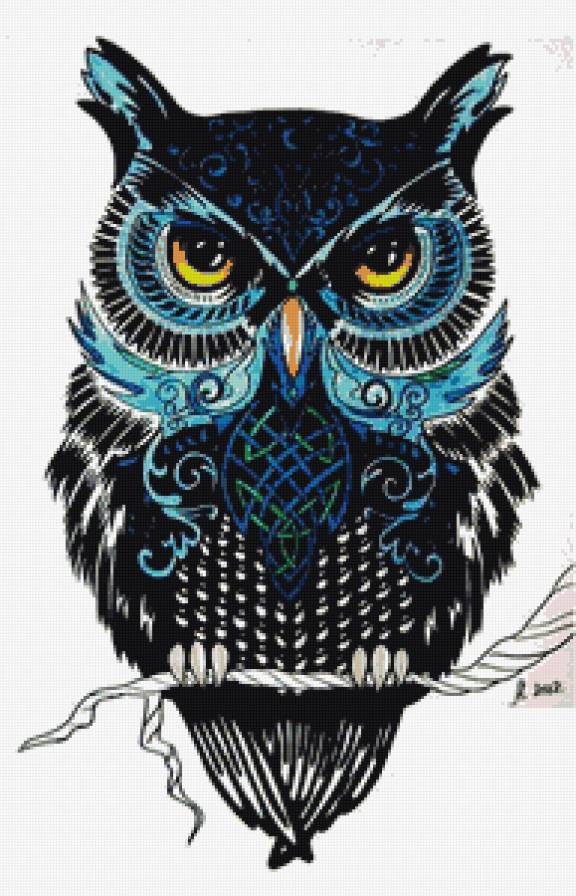Сова - сова, птица - предпросмотр