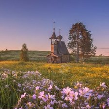 Схема вышивки «часовенка»