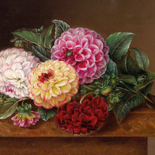 Схема вышивки «букет цветов»