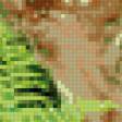 Предпросмотр схемы вышивки «Оленята в папоротниках» (№1021907)