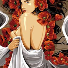 Схема вышивки «серия ,,женщины"»