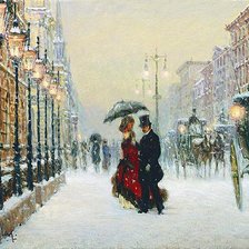 Схема вышивки «изящный век»