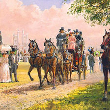 Схема вышивки «изящный век»