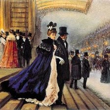 Схема вышивки «изящный век»