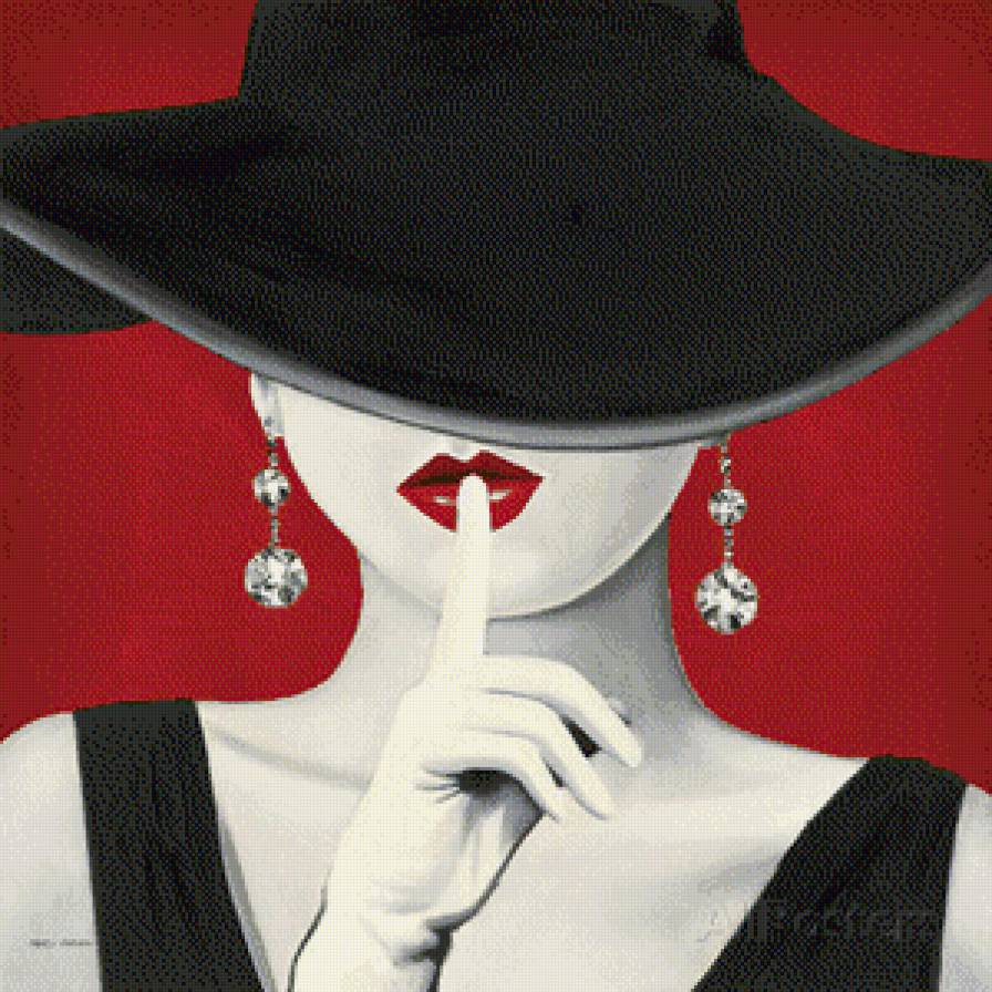 секрет - портрет, девушка, романтика - предпросмотр