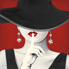 Схема вышивки «секрет»