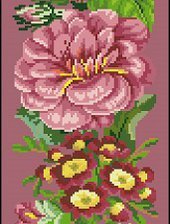 Схема вышивки «гирлянда»