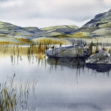 Схема вышивки «Лапландия Анны Михайловой»