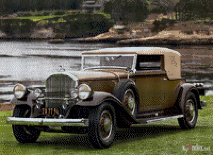 Ретро автомобиль - ретро авто - предпросмотр