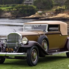 Схема вышивки «Ретро автомобиль»