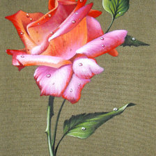 Схема вышивки «Роза Юлии Кудряшовой»