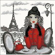 Схема вышивки «Париж»