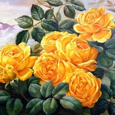 Схема вышивки «Розы»