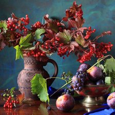 Схема вышивки «Осенний натюрморт»