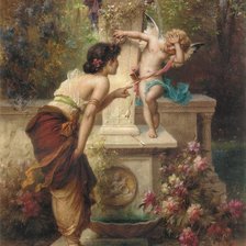 Схема вышивки «ангел 2»