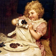 Схема вышивки «Лучшие друзья»