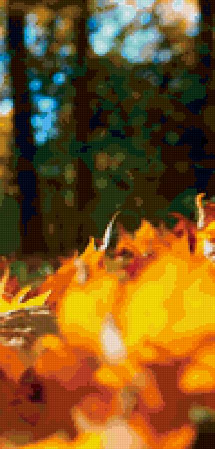 Осенние листья. Триптих ч.3 - осень, триптих, листья - предпросмотр