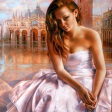 Схема вышивки «утро в венеции»