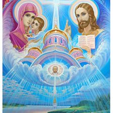 Схема вышивки «"Благославенная Россия"»