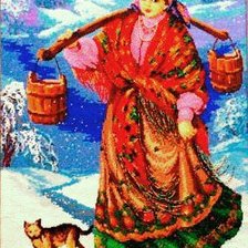 Схема вышивки «зазноба»