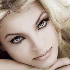 Схема вышивки «личико»