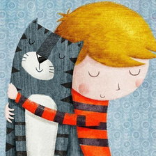 Схема вышивки «Любите котов»