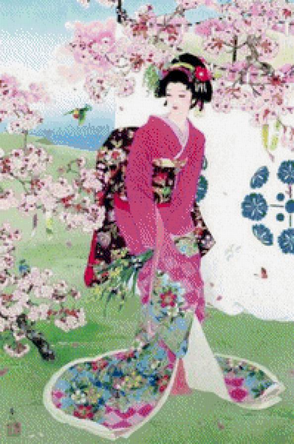 Серия "Восточная красота" - картина, живопись, искусство, восток - предпросмотр