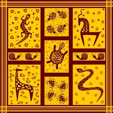 Схема вышивки «Африканские мотивы-1»