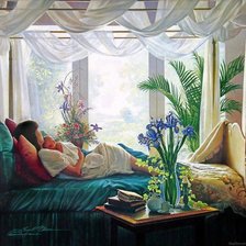 Схема вышивки «мама с малышом»