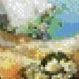 Предпросмотр схемы вышивки «летний полдень в саду» (№1026186)